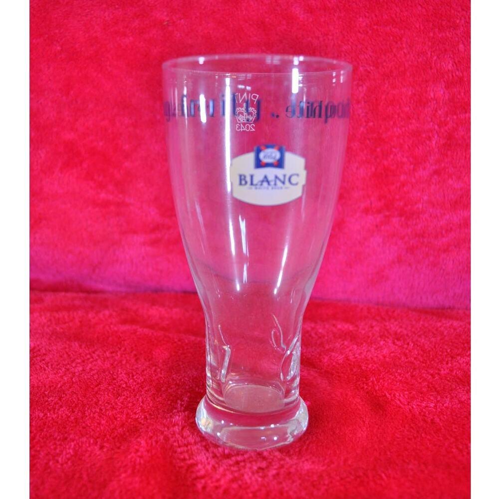 Tall Blanc Pint Beer Glass